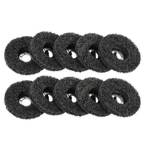 Solid Spare 10 Pieces of 4.5inch x 7/8 inch Black Diamond Grinding Discs for Angle Grinder
