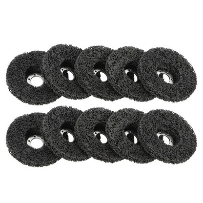 Solid Spare 10 Pieces of 4.5inch x 7/8 inch Black Diamond Grinding Discs for Angle Grinder
