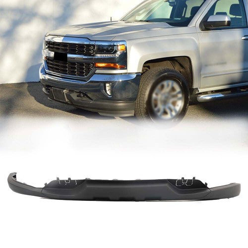 Solid Spare For Chevrolet Silverado 1500 2016-2018 Front Bumper Lower Valance Replacement