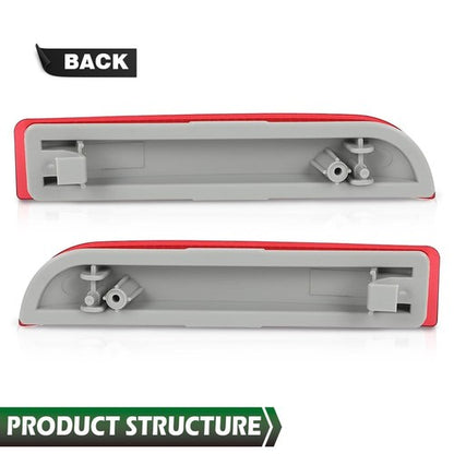 Solid Spare Rear Bumper Reflector Light Fit For 2006-2012 Toyota RAV4 Tail Brake Stop Lamp