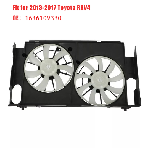 1 Set Radiator Cooling Fan Only For Toyota RAV4 2013-2019 2.5L L4 GAS 621-557