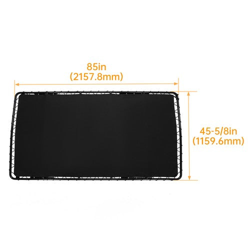 Solid Spare 85" Golf Cart Roof Top Tubular Canopy For EZGO TXT 4-Seat Sun Top Club Car