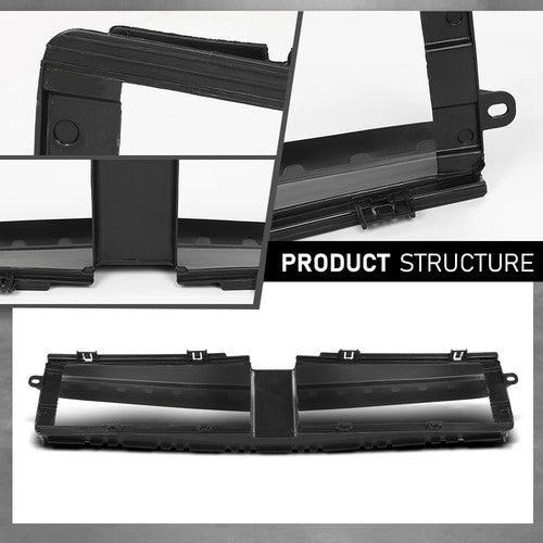 Solid Spare Active Grille Shutter Air Deflector Lower Fit For 20-2025 Ford Escape LJ6Z8327C