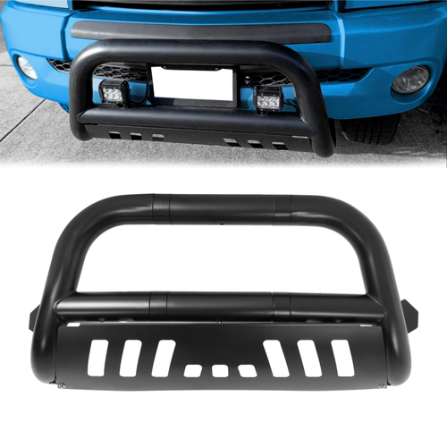 Solid Spare For Toyota Sequoia 2001-07 /99-06 For Tundra Bumper Guard Push Bull Bar in Black