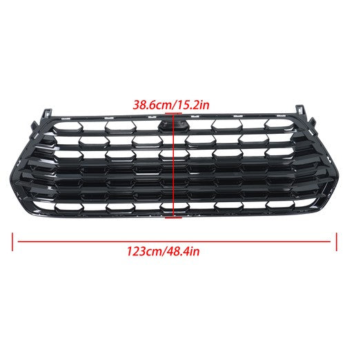Solid Spare Replacement Front Grille Plastic New Suitable For Grand Highlander 2024 2025