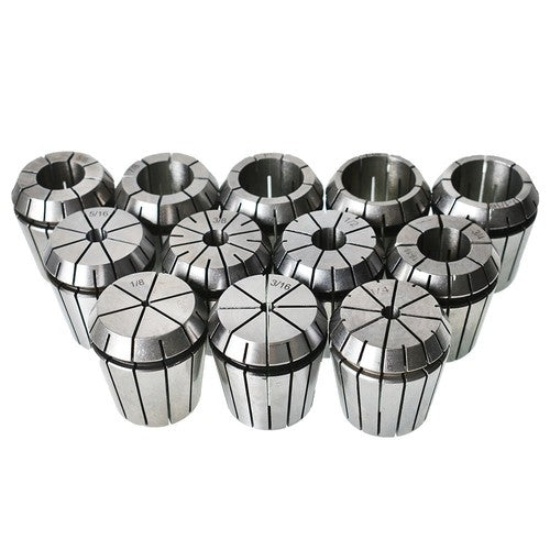 Solid Spare ER40 Spring Collets 12Pcs Size 1/8 3/16 1/4 5/16 3/8 1/2 5/8 3/4 1 1-1/16 1-1/8