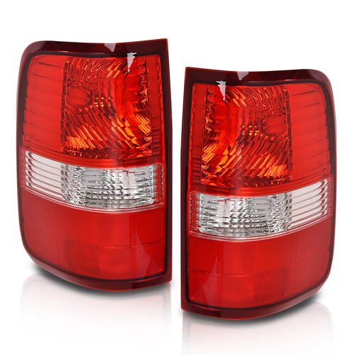 Solid Spare Pair Tail Lights Fit For 2004 2005 2006 2007 2008 Ford F150 F-150 Rear Lamps