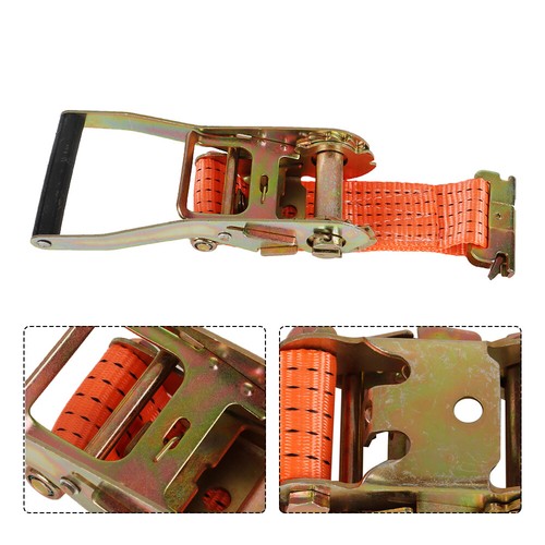 Solid Spare 4-Pack 15' E-Track Ratchet Tie Down Strap Trailer Enclosed Cargo Van NEW