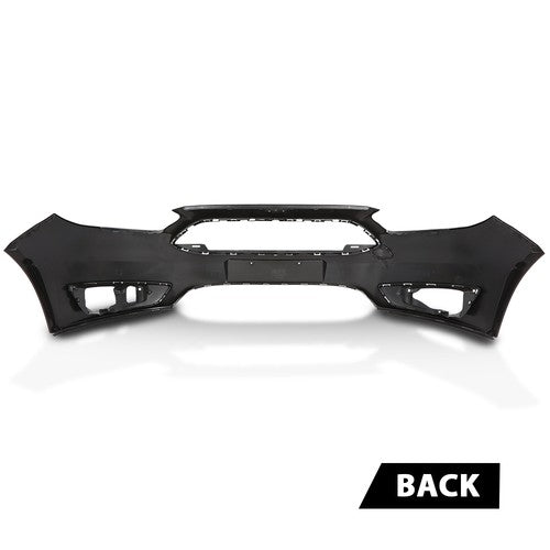 Solid Spare Fit For 2015 2016 2017 2018 Ford Focus S/SE/SEL Front Bumper Cover FO1000705
