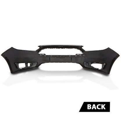 Solid Spare Fit For 2015 2016 2017 2018 Ford Focus S/SE/SEL Front Bumper Cover FO1000705