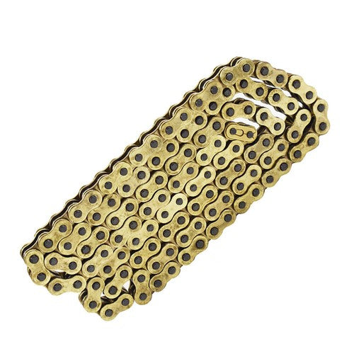 Solid Spare New Motorcycle 520 O-Ring Gold Drive Chain 120 Links 520 X 120 With Masterlink