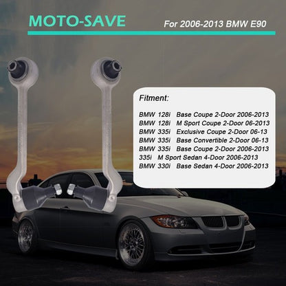 Solid Spare Front Control Arm Ball Joint Sway Bar Link Tie Rods Suspension Kit For BMW E90