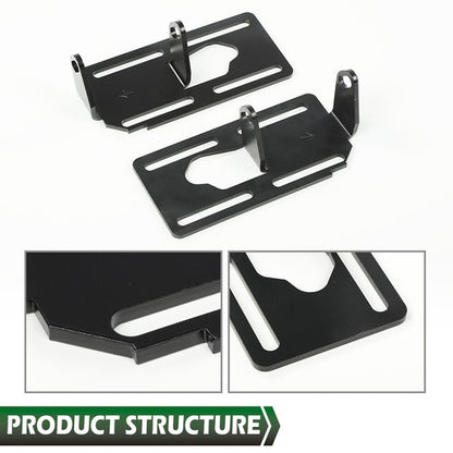 Solid Spare Conversion Engine Mounts Swap Adjustable Fit For 88-98 GM Truck LS1 LS2 LS6 LSX