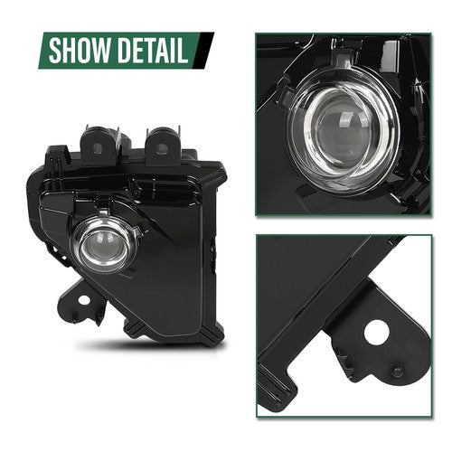 Solid Spare LED Fog Lights Driving Lamps Left+Right Side Fit For 2014-2023 Lexus GX460 GX400