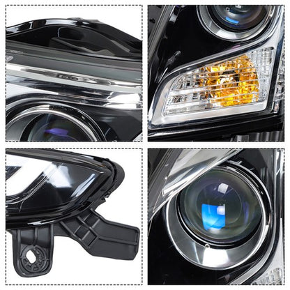 Solid Spare Left+Right Halogen Headlights Projector&Tail Lights For 2013-2018 Cadillac ATS