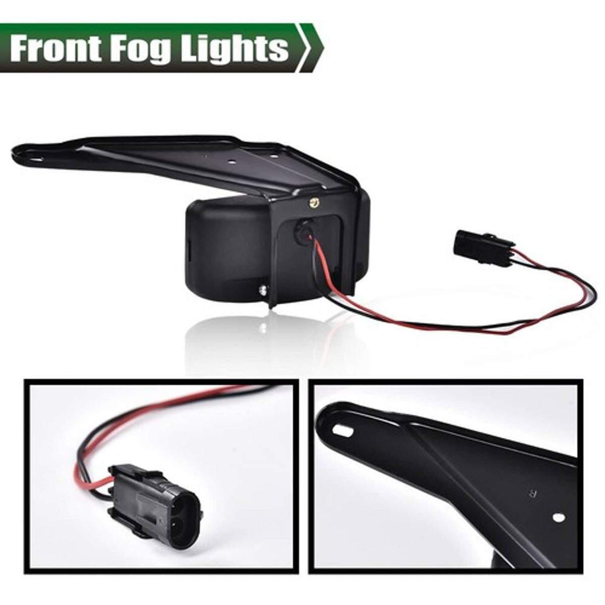 Solid Spare Fit For 1988-2000 Chevrolet C1500 C2500 C3500 Clear Fog Lights Lamps Left+Right