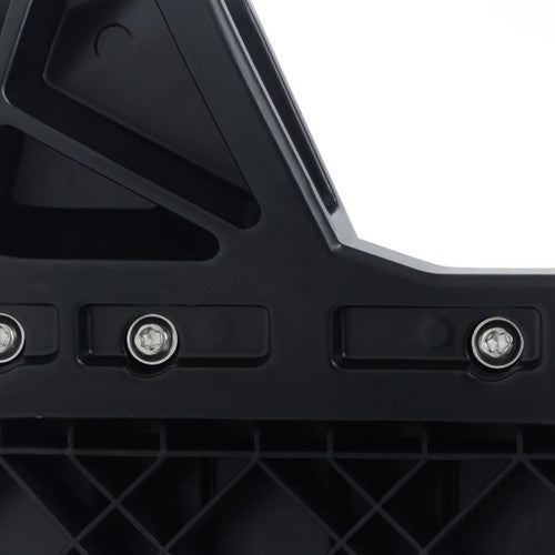Solid Spare Rear Bumper Tail Pedal Parts Black For Ford F250 Super Duty 23-25 VPC3Z-17A958-A