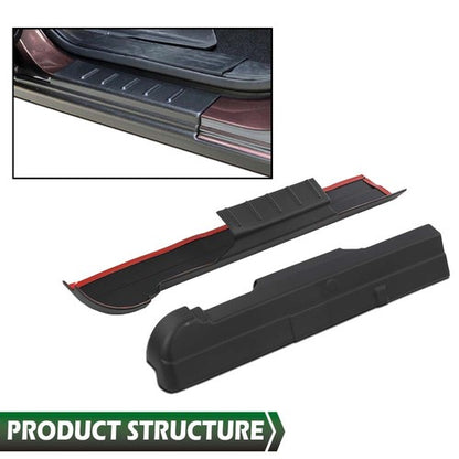 Solid Spare Rocker Panels Guard Fit For 07-13 Chevy Silverado/GMC Sierra 1500 Extended Cab