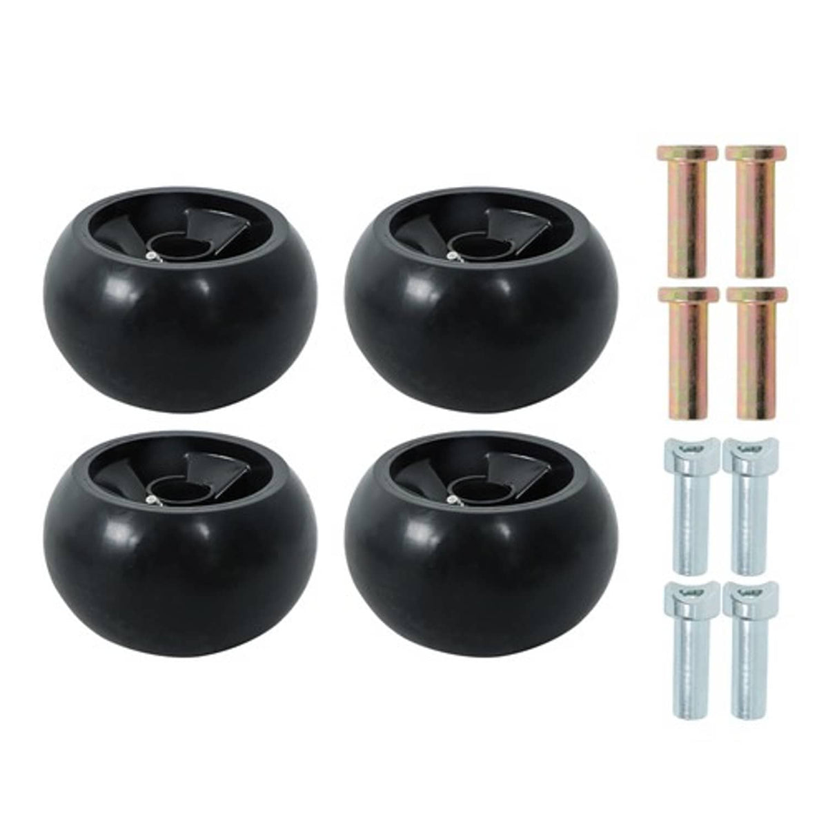 Solid Spare Deck Wheel Kit Fit for John Deere 48" 54" 60" 72" Deck Lawn Mowers AM125172