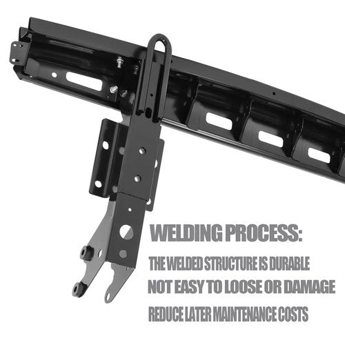 Solid Spare For 2015-2022 Ford Transit Rear Bumper w/ Reinforcement Cross Member Bracket Bar