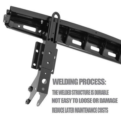 Solid Spare For 2015-2022 Ford Transit Rear Bumper w/ Reinforcement Cross Member Bracket Bar