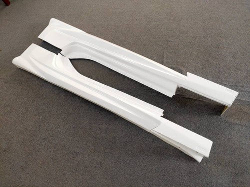 FRP Unpainted Side Skirts Rocker Panel Left+Right For 2009-2020 Nissan 370Z Z34