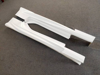 FRP Unpainted Side Skirts Rocker Panel Left+Right For 2009-2020 Nissan 370Z Z34