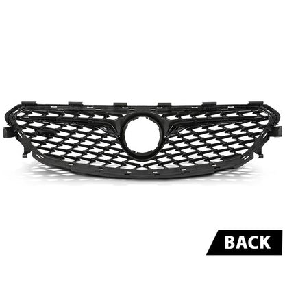 Solid Spare Fit For 2018-2020 Buick Regal Sportback Front Bumper Upper Grille Black & Chrome