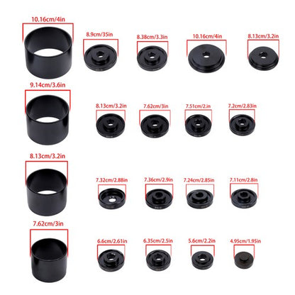 Solid Spare 78825 For Universal 25Pcs Front Wheel Drive Bearing Removal Install Adapter Kit