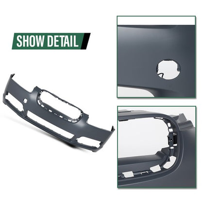 Solid Spare Front Bumper Cover Fit For 09-11 Jaguar XF 8Cyl Engine C2Z8838XXX JA1000142