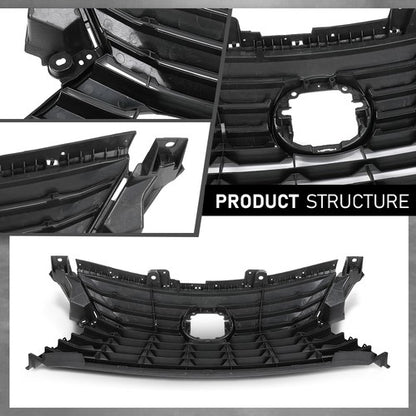 Solid Spare Fit For 2016-2019 Lexus RX350 RX350L RX450H Base Sport Front Bumper Grille Grill
