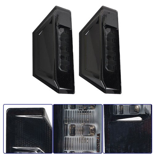Solid Spare For 2013-18 POLARIS RANGER 900 1000 XP NEW SMOKED LED TAIL LIGHTS LEFT RIGHT SET