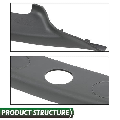 Solid Spare Fit For 03-07 Ford F250 F350 F450 F550 Super Duty Rear Bumper Center Step Pad