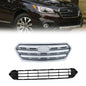 Solid Spare Fit For Subaru Outback 2015-2017 Plastic Front Upper & Lower Grilles 2 Pcs New