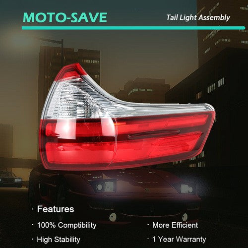 Solid Spare Right Passenger Side Rear Tail Light Brake Lamp Fit For Toyota Sienna Base 15-20