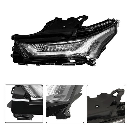 Solid Spare Fog Light Assembly Driver For Chevrolet Traverse 2022-2023 Daytime Running Light