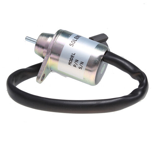 Solid Spare Fuel Shut Off Solenoid Fits John Deere Tractor 790 2025 3120 4300 4400 4500