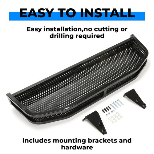 Solid Spare Front Clay Outer Cargo Basket w/Mounting Bracket For Yamaha Drive 2 Drive2 17-Up