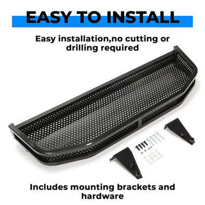 Solid Spare Front Clay Outer Cargo Basket w/Mounting Bracket For Yamaha Drive 2 Drive2 17-Up