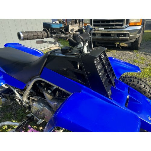Solid Spare Plastic Gas Tank Side Covers with Grille For Yamaha Banshee 350 YFZ350 1987-2006
