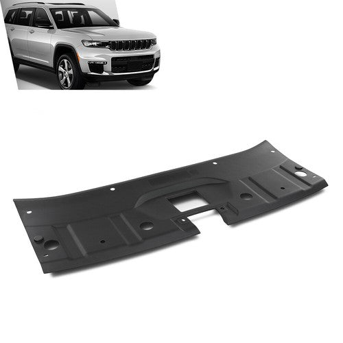 Solid Spare Fit For 21-24 Jeep Grand Cherokee Radiator Support Cover | Upper | Sight Shield