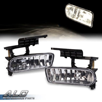 Solid Spare Bumper Fog Lights Driving Lamps Fit For 99-02 Silverado/ 00-06 Tahoe Suburban