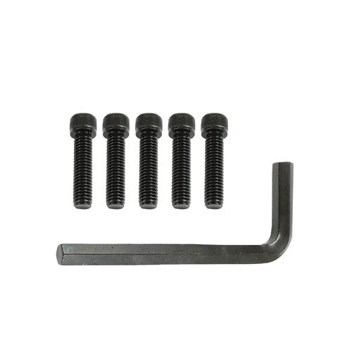Solid Spare 8 Piece 1-2-3 123 Precision 23 Hole Block Set With Screws & HEX KEY Case New