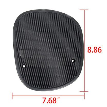 Solid Spare LH Driver Graphite Dash Speaker Cover New For 98-05 1998-05 Chevrolet S10 Blazer