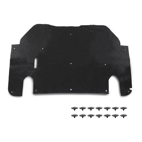 Solid Spare Fit For 1993-1997 Ford Ranger Hood Insulation Pad Heat Blanket & Clips