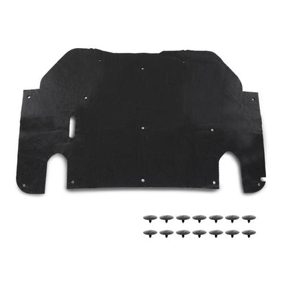 Solid Spare Fit For 1993-1997 Ford Ranger Hood Insulation Pad Heat Blanket & Clips