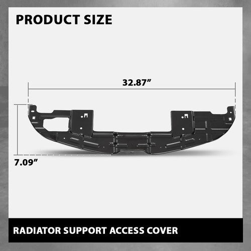 Solid Spare Fit For 2013 2014 2015 2016 Buick Encore Upper Radiator Support Cover GM1224114
