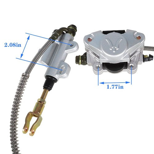 Solid Spare 1"x 32" Go Kart ATV Rear Live Axle Kit Brake Assembly For Drift Trike Go Kart