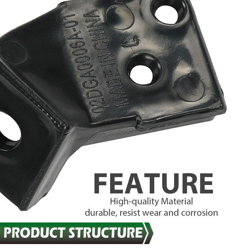 Solid Spare Fit For 02-09 GMC Envoy Saab 9-7x Driver Door Panel Bracket Combo Pack