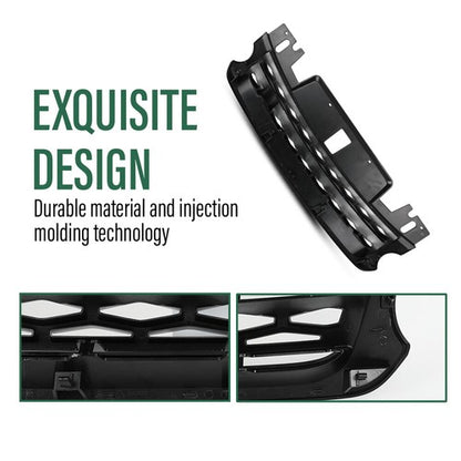 Solid Spare Fit For 2014-17 Range Rover Sport Front Hood Center Grille Grill LR054766